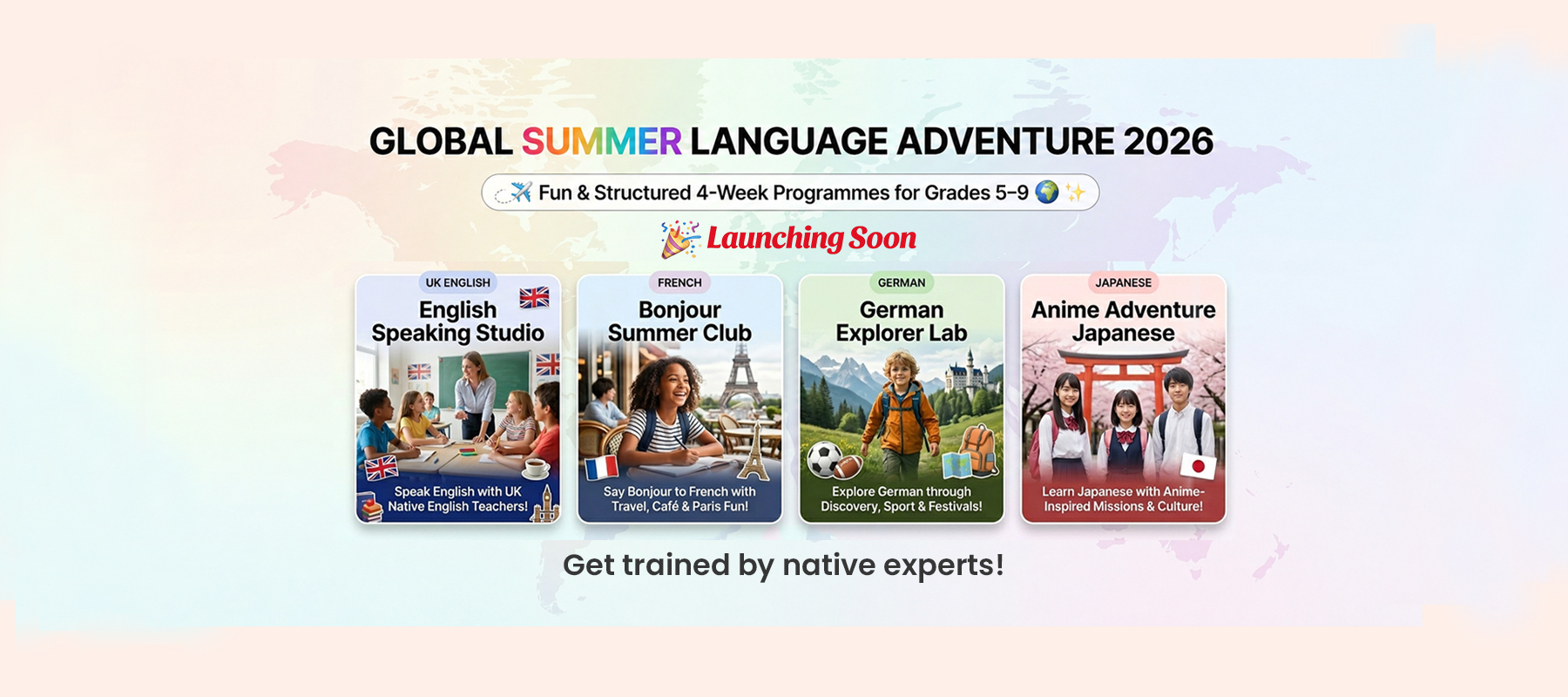 Global Summer Language Adventure 2026